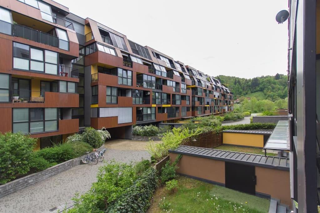 Gorgeous Central Flat With Garage Ljubljana Exterior foto